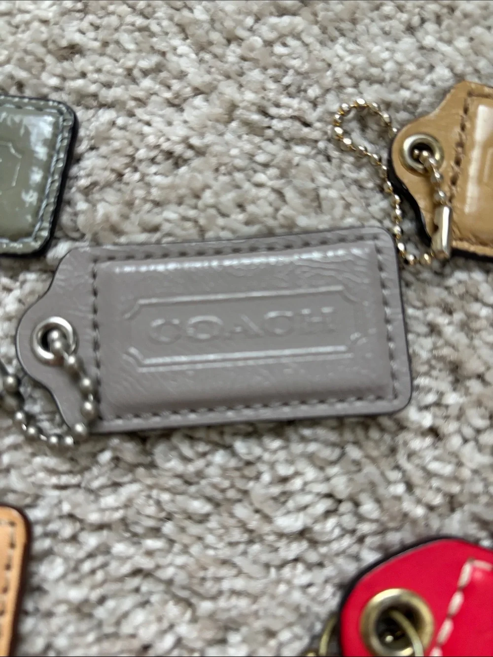 Coach set leather